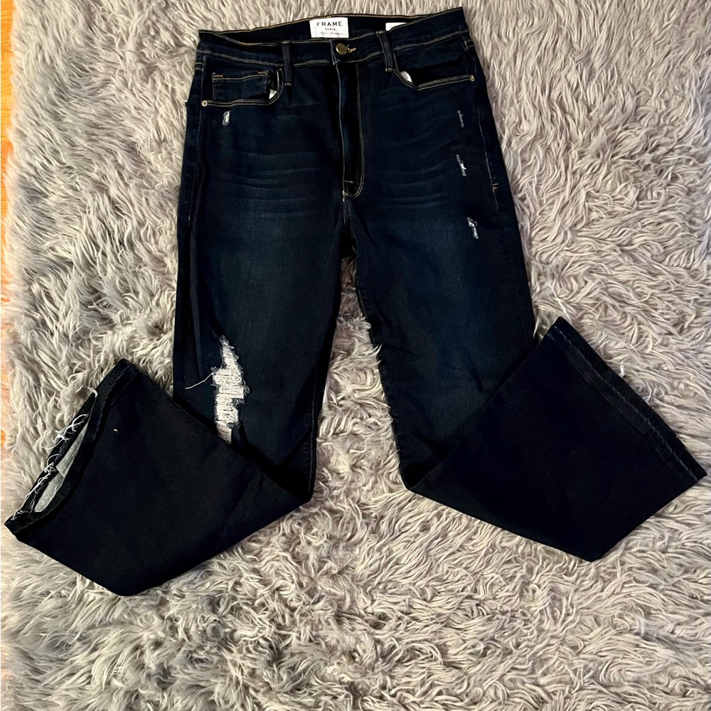 🌸HP🌸 Frame Le Crop Flare Denim (30)
